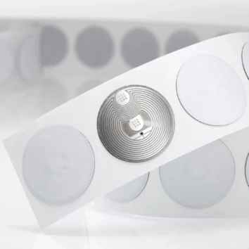 Étiquettes NFC Dipole sur métal 25 mm de diamètre
