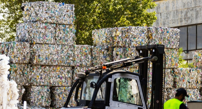 Chariot Industrie Recyclage RFID