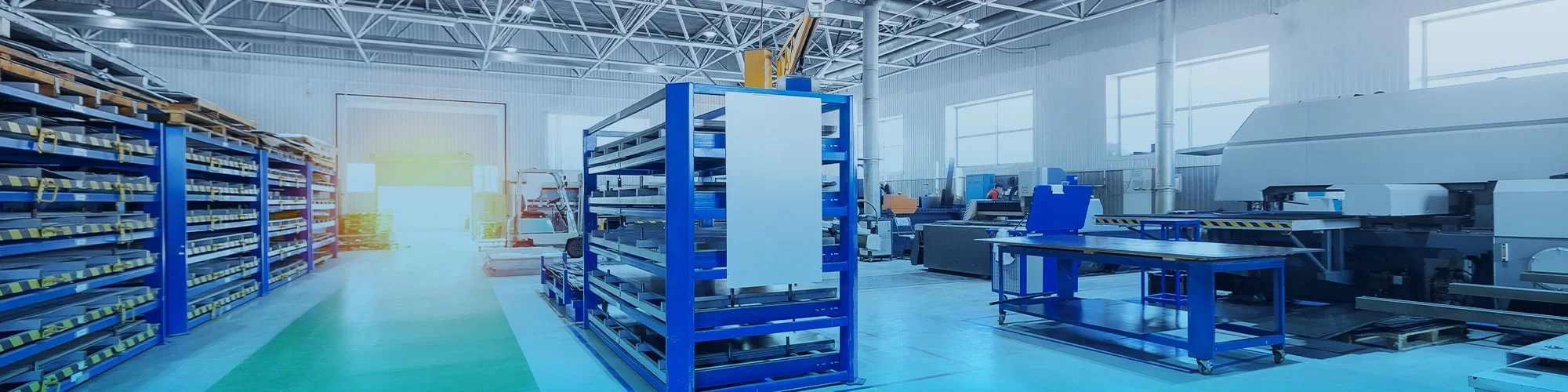 Intelligentes RFID-Kanban-Regalsystem
