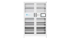 Miniature RFID locker page