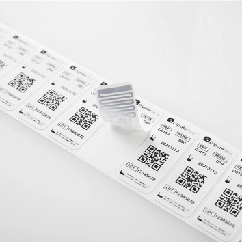 RFID laboratory vial label