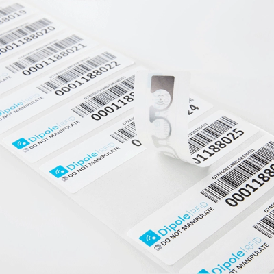 RFID label Logistic 100x30