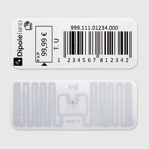 RFID Labels 48x18 Paper Detail