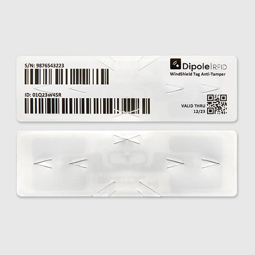RFID Labels Dipole PASS Detail