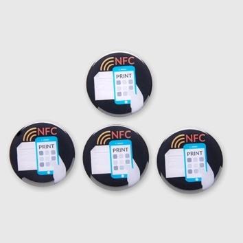 Étiquette NFC en résine Dipole