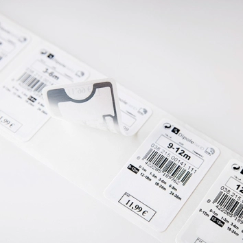 Étiquettes RFID 34x54 Papier