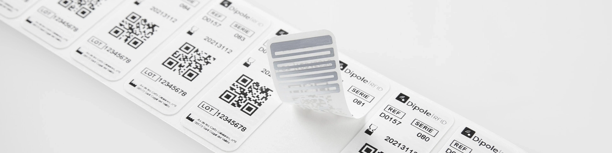 Étiquettes RFID Laboratories Banner