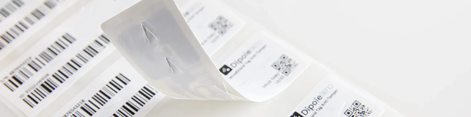 Étiquettes véhicule RFID bannière